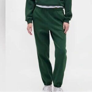 GAP High Rise Vintage Soft Joggers Essex Green Hunter Medium